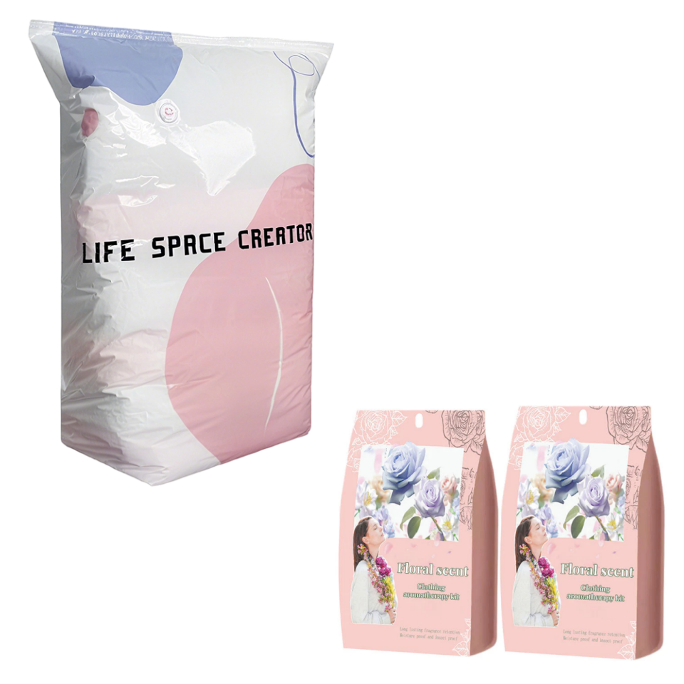 💐 BUY 2, GET 1 FREE!🧳No‑Pump Vacuum Storage Bags – Press & seal, no pump needed. Saves 80% space, keeps clothes dry & dust‑free. Perfect for bulky bedding & off‑season gear. 🛏️🗄️