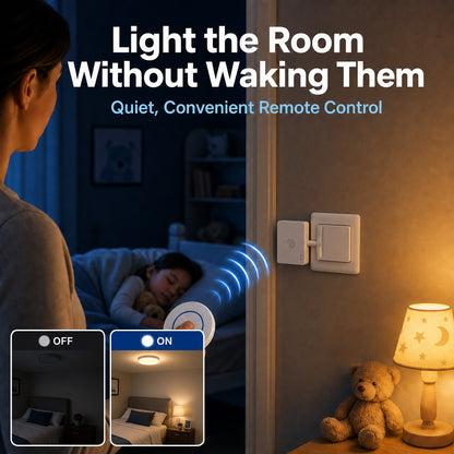 Control Any Light Switch — No Wiring Required