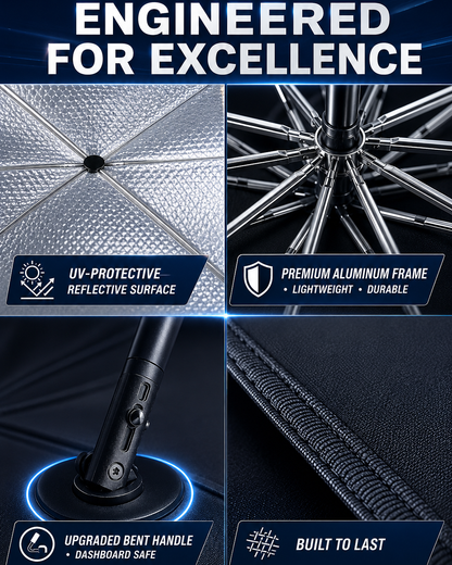 upsell🔥 2026 Upgraded Car Windshield Sun Shade Umbrella (Copy)