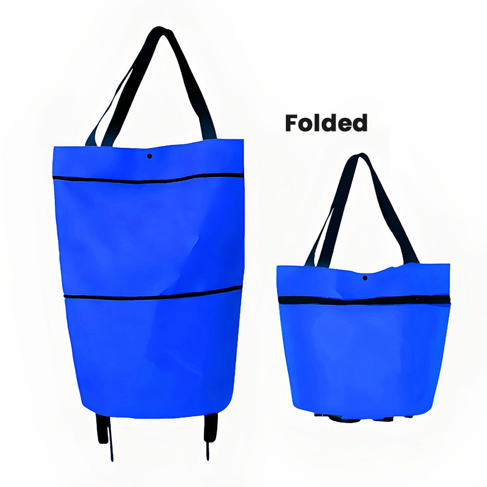 GROCERY SHOPPING BAG WITH WHEELS