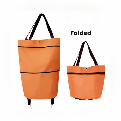 GROCERY SHOPPING BAG WITH WHEELS