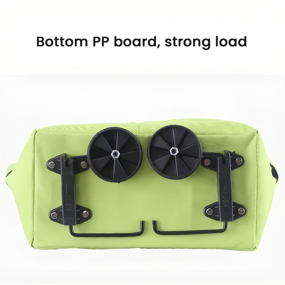 GROCERY SHOPPING BAG WITH WHEELS
