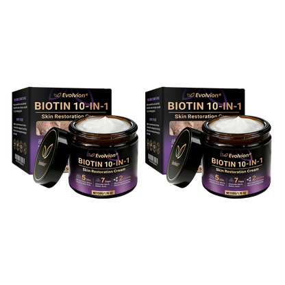 Made and Shipped from Canada ✨Evolvion® Biotin 10-in-1 Skin Restoration Cream 🔥🔥
