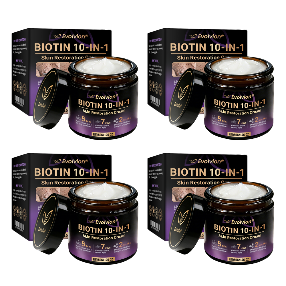 Made and Shipped from Canada ✨Evolvion® Biotin 10-in-1 Skin Restoration Cream 🔥🔥