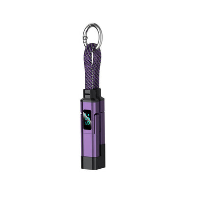 upsell🔥Limited Time SALE 40% OFF🔥4-in-1 Digital Display Keychain Charging Cable