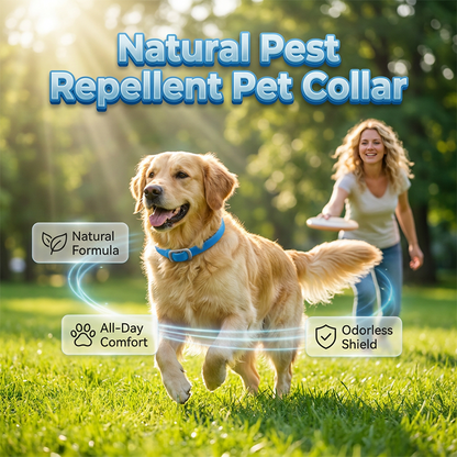 🐕Natural Essential Oil Pet Pest Repellent Collar